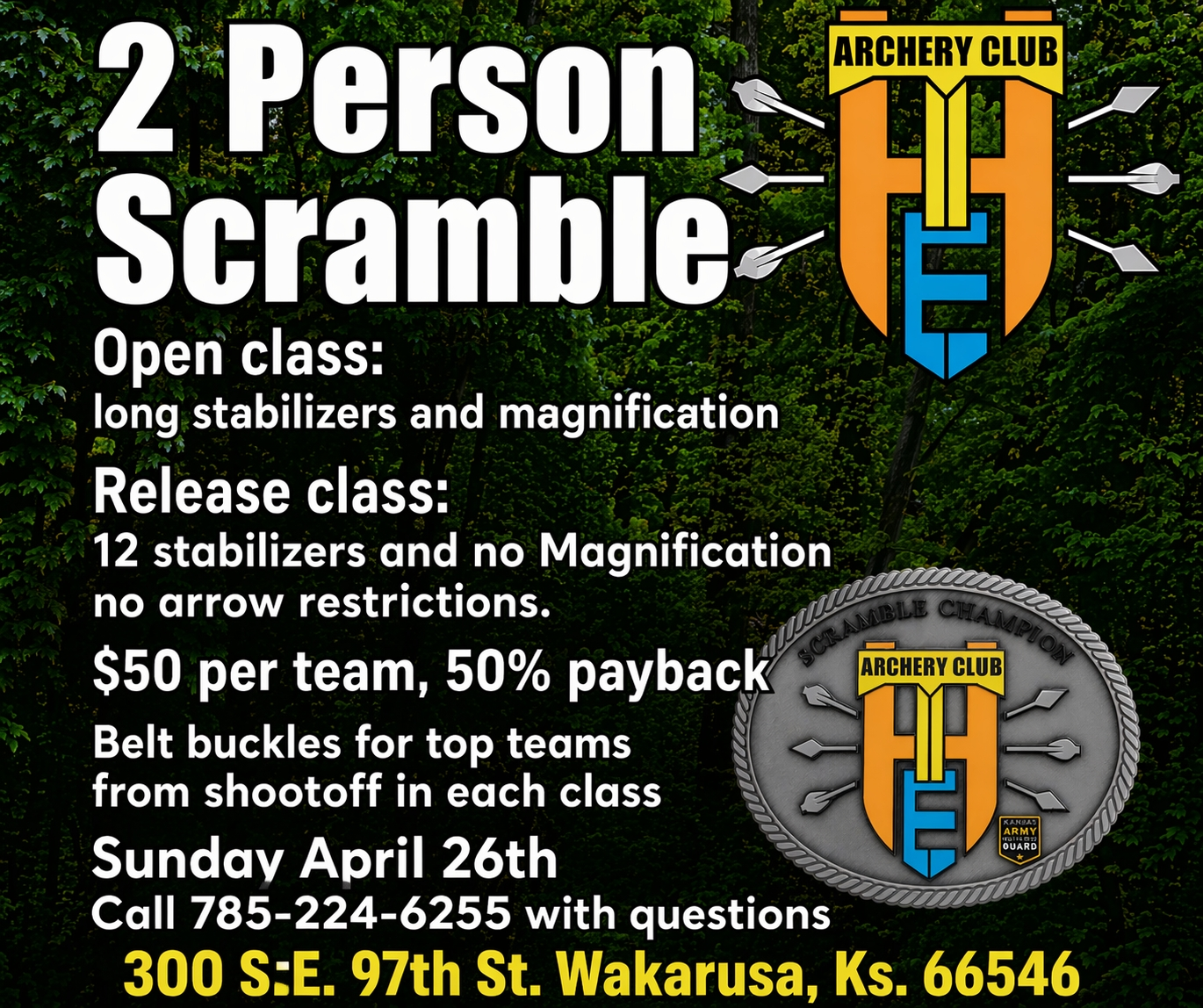 Two Person Scramble